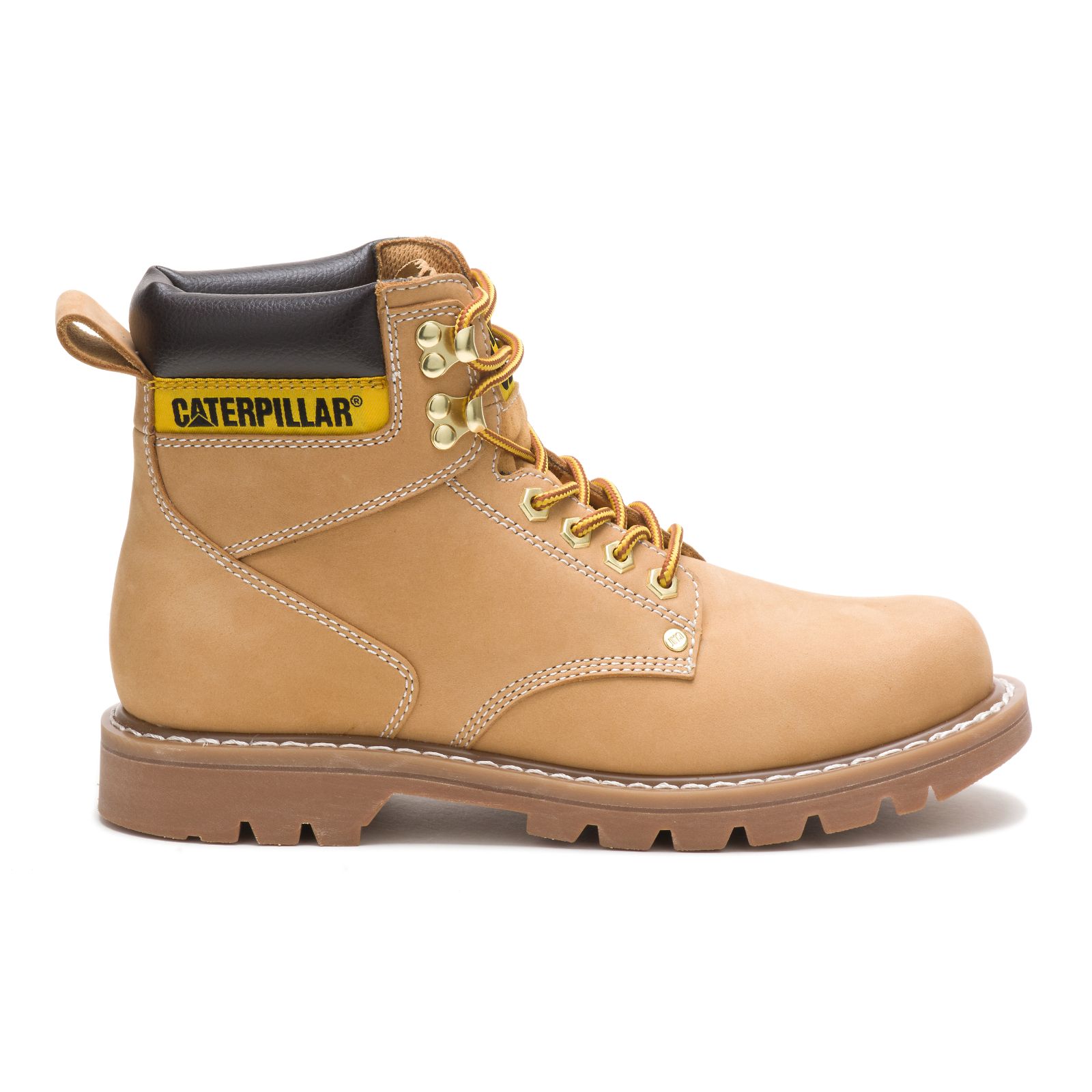 Caterpillar Second Shift - Mens Work Boots - Orange - NZ (348OENVBS)